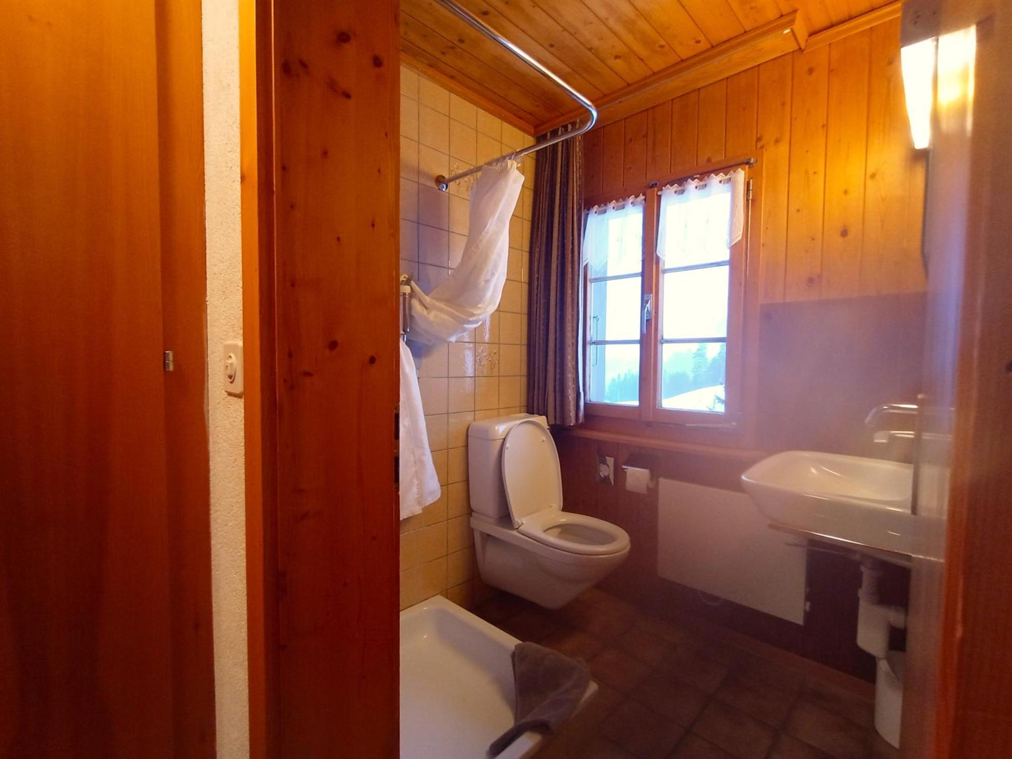 Chambre Double Doppelzimmer Camping Jaunpass Boltigen ภายนอก รูปภาพ